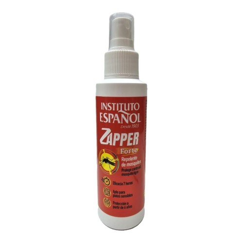 INSTITUTO ESPAÑOL ZAPPER REPELENTE MOSQUITOS FORTE 100 ML C/6 LOCIONES INSECT.